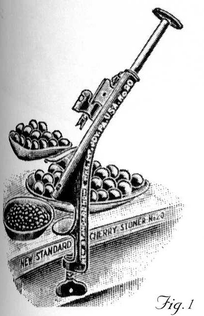 1917, Number 20, New Standard, Cherry Stoner, Cherry Pitting, Manual Tool,  Table/counter Mount 